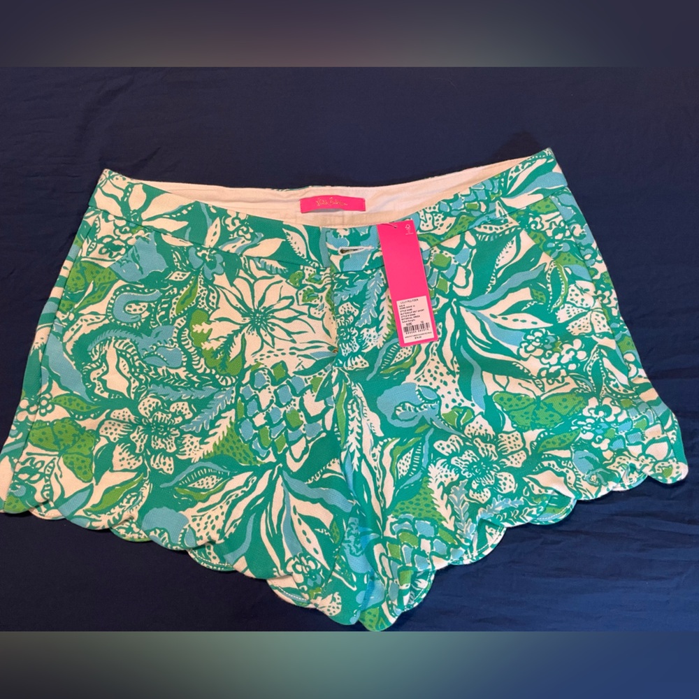 Lilly Pulitzer Buttercup Knit Shorts Women’s size 10